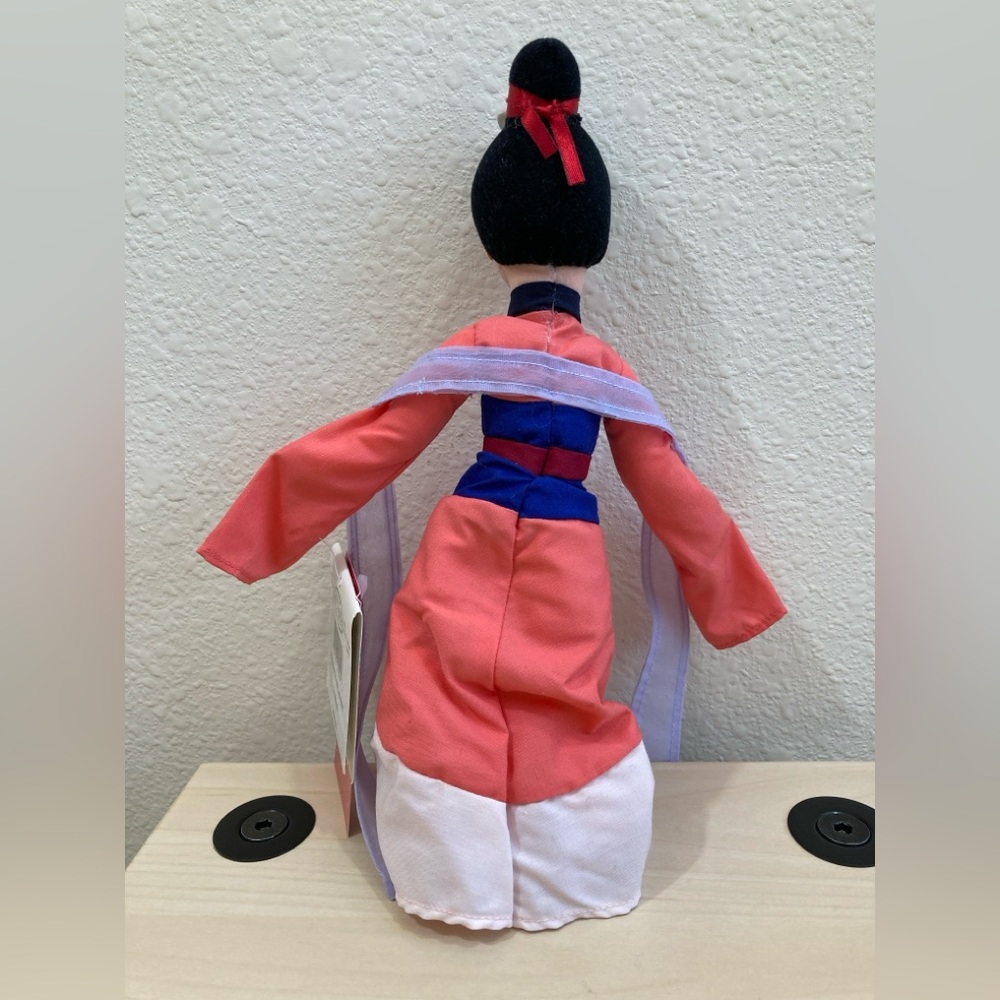 Disney Mulan Mini Bean Bag Plush Pink Matchmaker Outfit Collectible - Picture 3 of 11